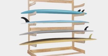 How to Build a Horizontal Surfboard Rack