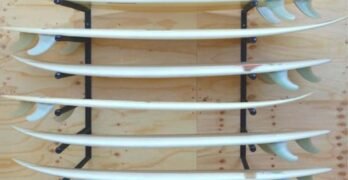 How to Build a Surfboard Wall Rack